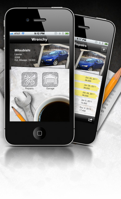 wrenchy, iphone application for car repair